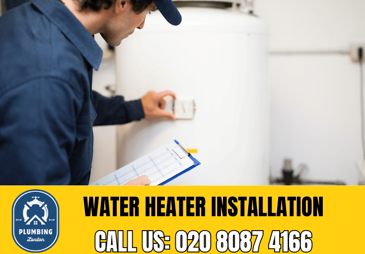 water heater installation Earls Court